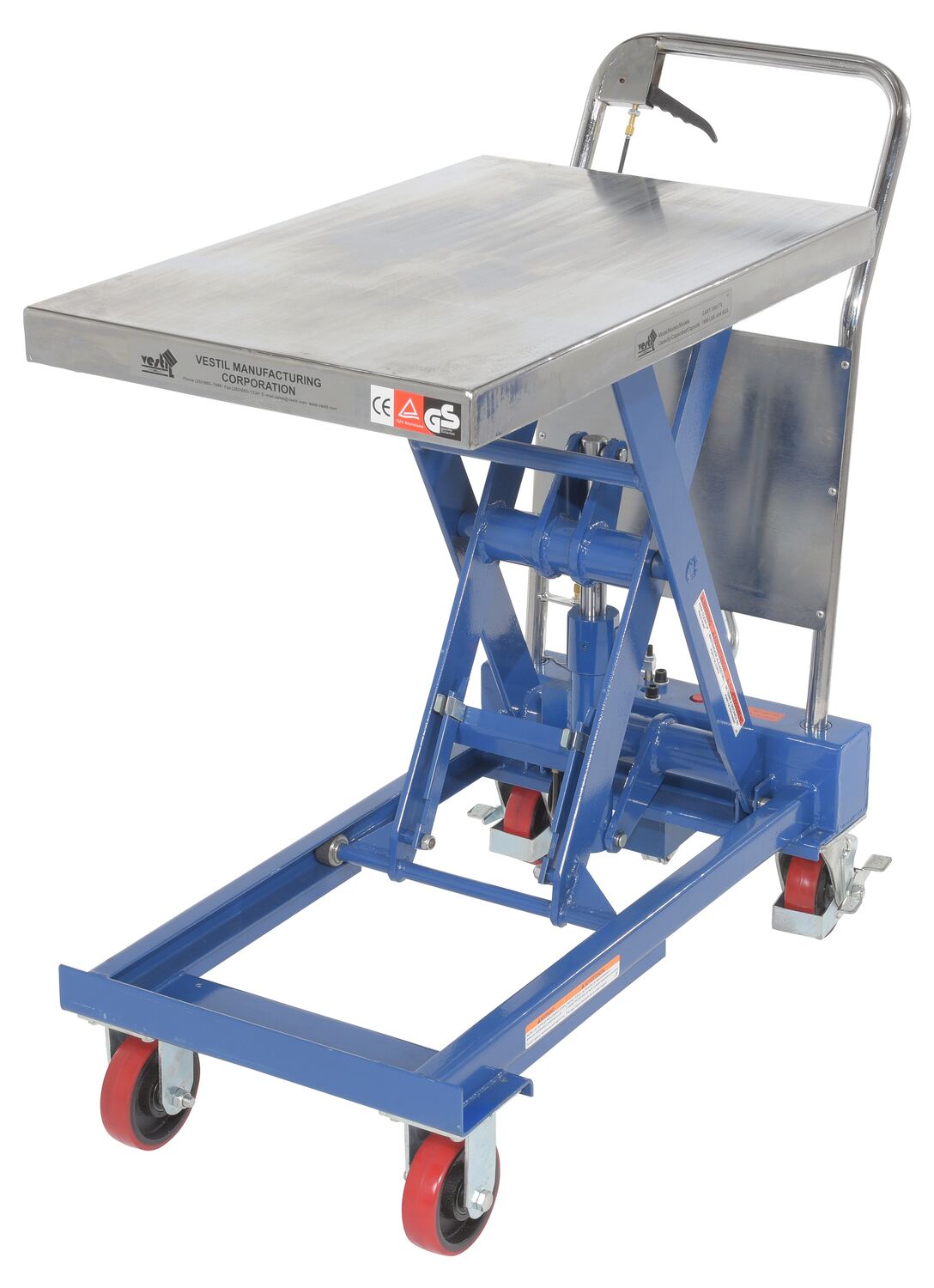 Vestil Hydraulic Elevating Carts