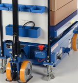 Vestil Powered Drive and Powered Lift Hydraulic Scissor Carts