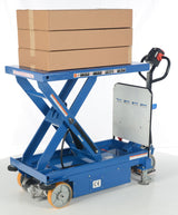 Vestil Powered Drive and Powered Lift Hydraulic Scissor Carts