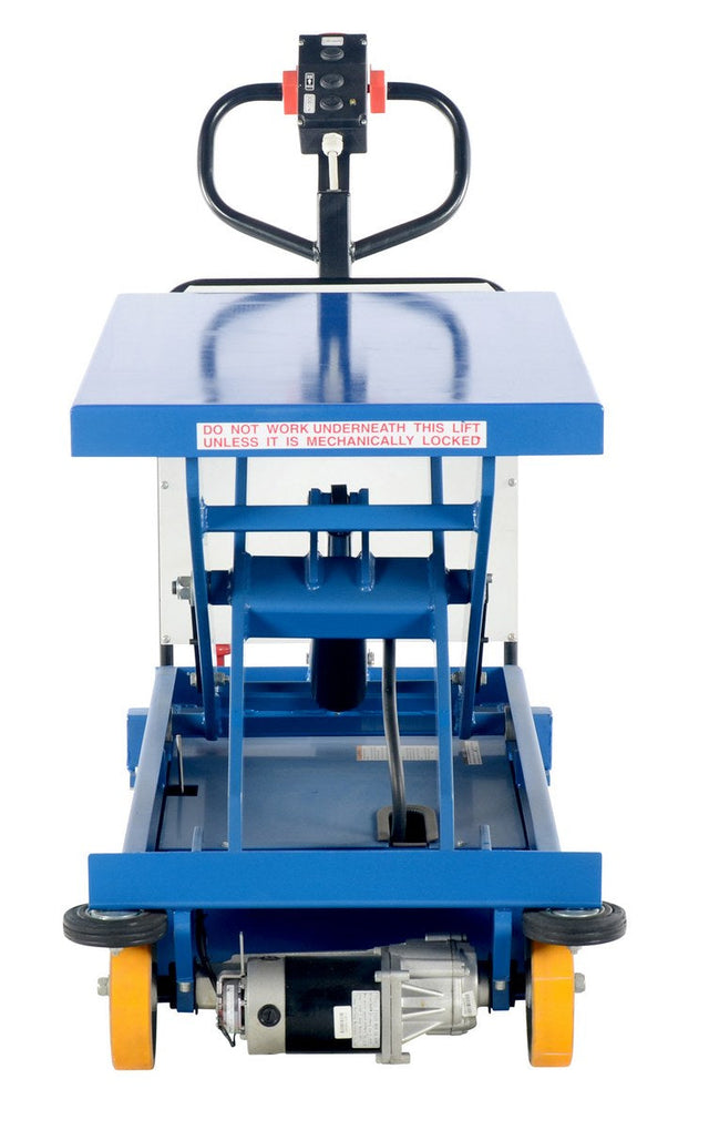 Vestil Powered Drive and Powered Lift Hydraulic Scissor Carts