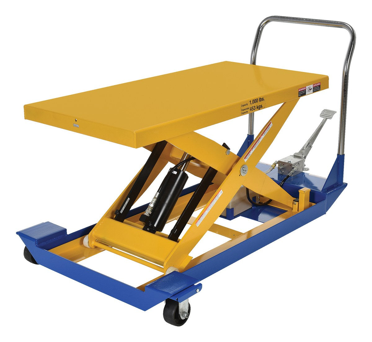 Vestil DC Powered and Manual Scissor Carts