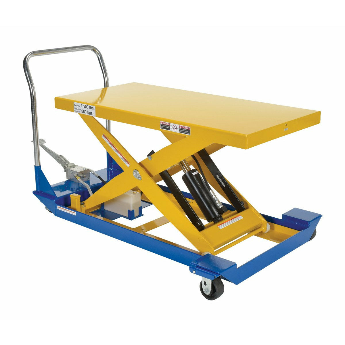 Vestil DC Powered and Manual Scissor Carts-CART-24-15-M