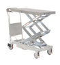 Vestil Partially Stainless Steel Hydraulic Elevating Carts