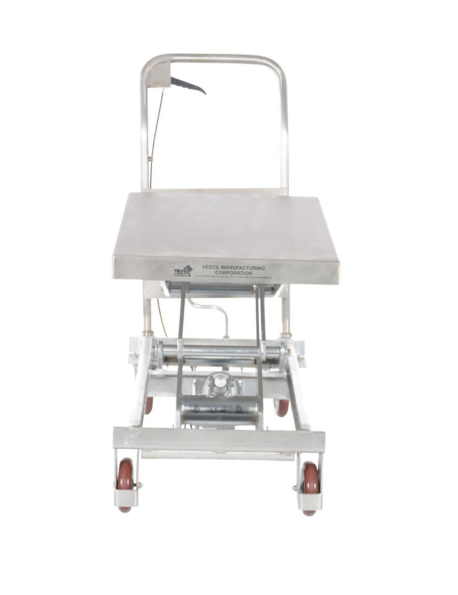 Vestil Partially Stainless Steel Hydraulic Elevating Carts