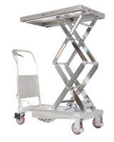 Vestil Partially Stainless Steel Hydraulic Elevating Carts