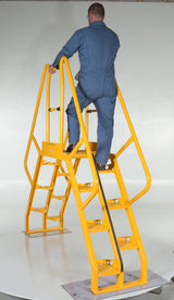 Vestil Alternating Step Cross-Over Ladders
