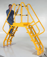 Vestil Alternating Step Cross-Over Ladders