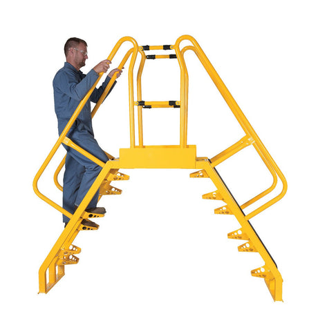 Vestil Alternating Step Cross-Over Ladders