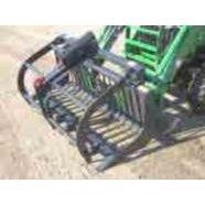 Haugen Attachments Compact Tractor & Mini Skid Steer Rod Grapple