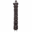 A full-length front studio shot of a Chain Style - Rock & Frost ABF Trencher with specialized teeth, designed for tough conditions like rocky and frozen ground.