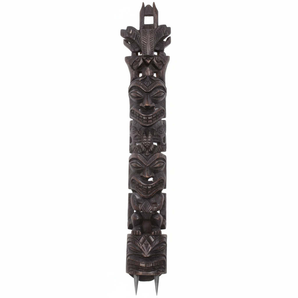 A full-length front studio shot of a Chain Style - Rock & Frost ABF Trencher with specialized teeth, designed for tough conditions like rocky and frozen ground.