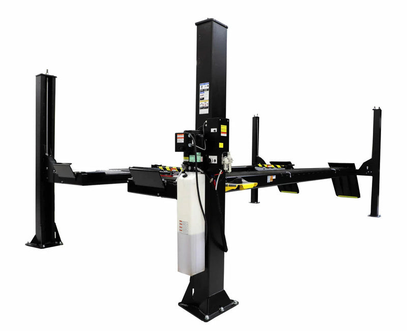 Challenger Lifts 4115EFO Four Post Lift Open-Front General Service Flat Deck Capacity