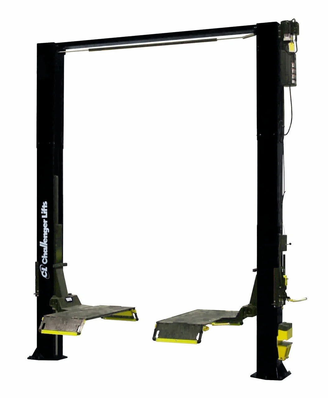 Challenger Lifts CL10-XP9-2-QC Two Post Lift 9,000 Lbs Drive On Style Capacity W/ Quick Cycle And 2ft Extensions