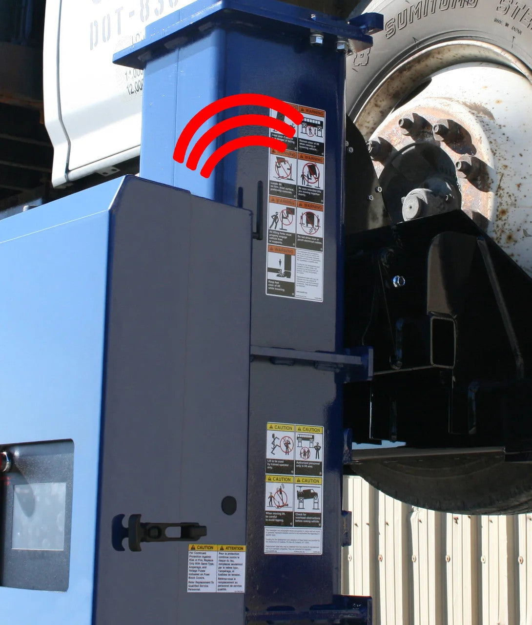 Challenger Lifts CLHM-190W Mobile Column Car Lift Heavy Duty (Price Per Unit)