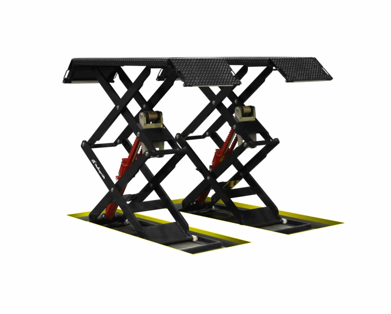 Challenger Lifts DX77 Vehicle Lift 7,700 Lbs Double Scissor Surface Capacity