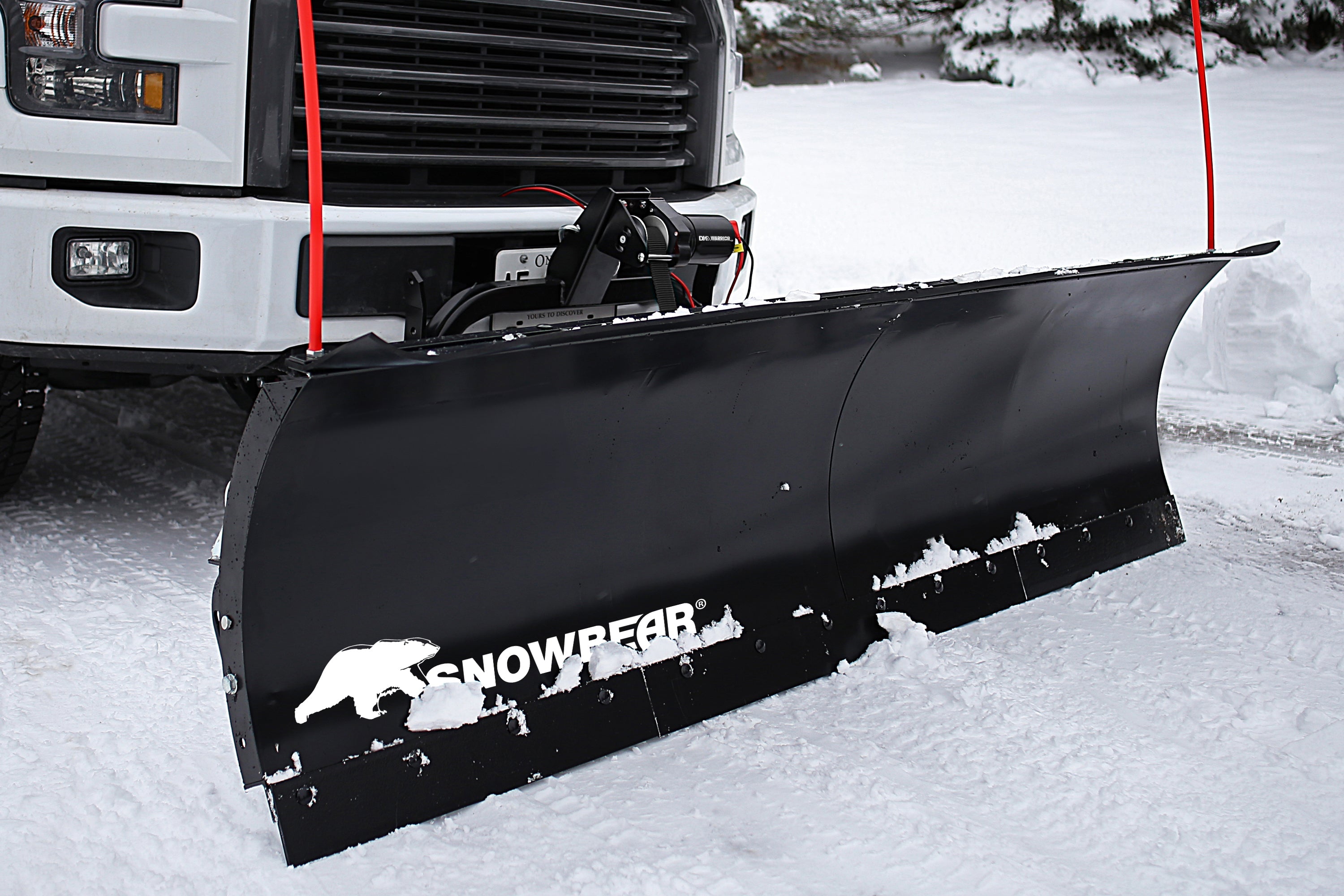 SnowBear Storm II - 84 x 22 Custom Mount Snow Plow Kit - STOR8422 ...