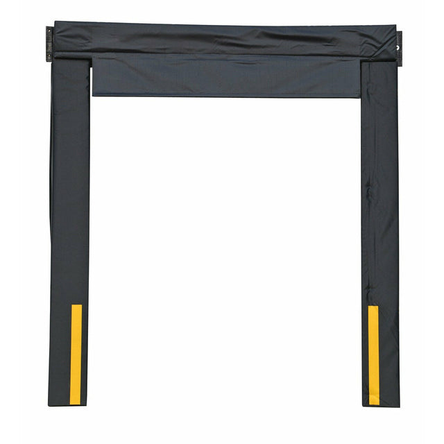 Vestil Nylon (Vinyl) Dock Seal 20 In. 8 Ft. x 9 Ft. Black -D-350-20