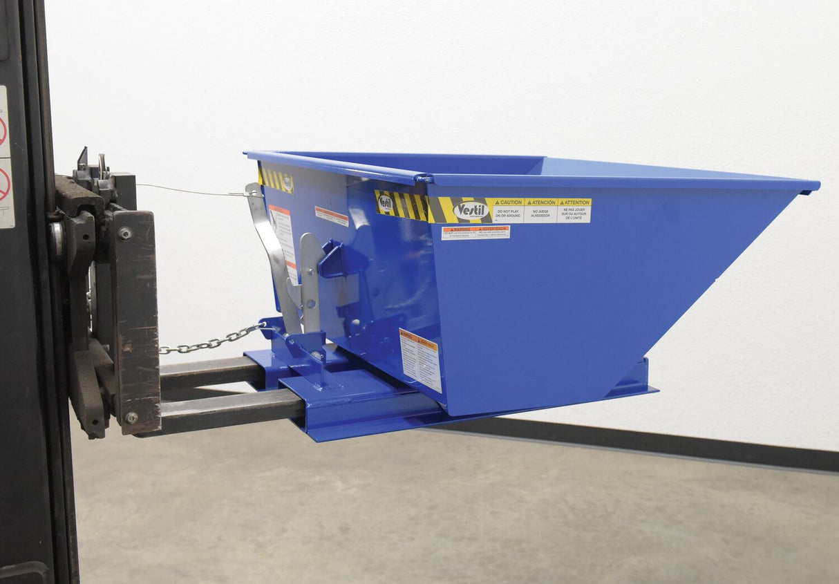 Vestil Low Profile D-Style Self Dumping Hoppers