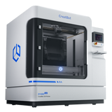 A front angled view of the CreatBot D1000 HS industrial 3D printer, showcasing the "CreatBot" logo, the "D1000 HS" name, and the blue branding accents.