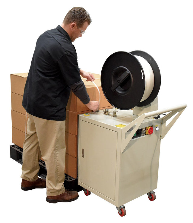 Vestil Semi-Automatic Pallet Probe Strapping Machine