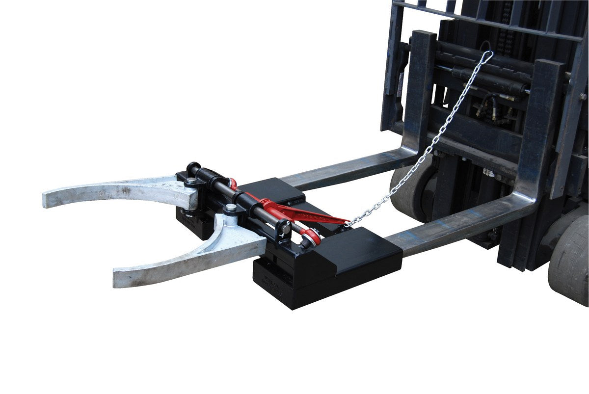 Vestil Spring Grip Fork Mounted Drum Gripper