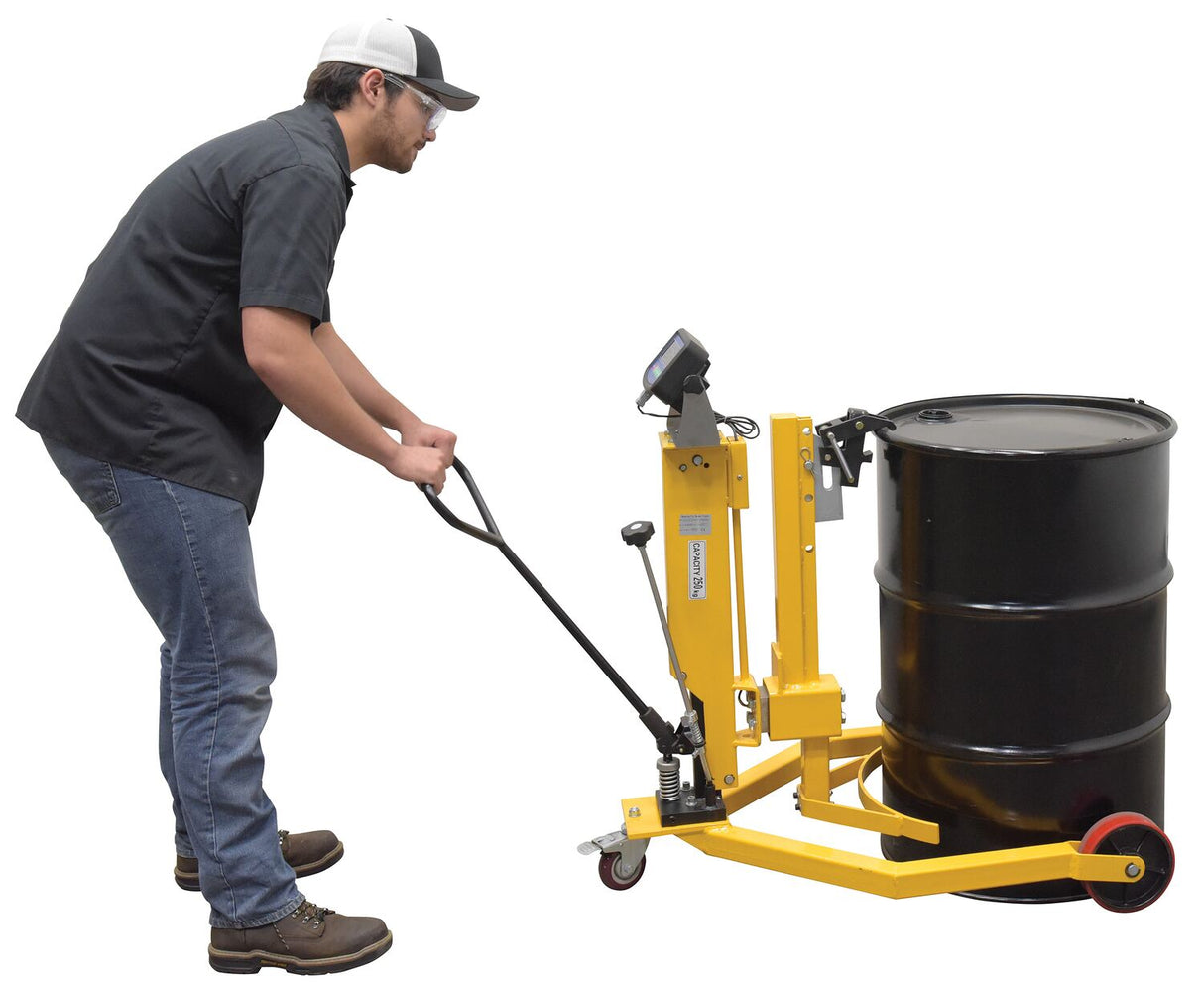 Vestil Ergonomic Drum Truck with Scale