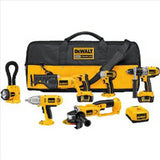 Dewalt 18V 6 Tool Combo Kit DWTDCK675L