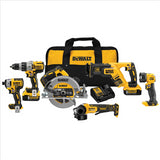 Dewalt 20V Max Xr Li-Ion 6 Tool Combo Kit DWTDCK695P2