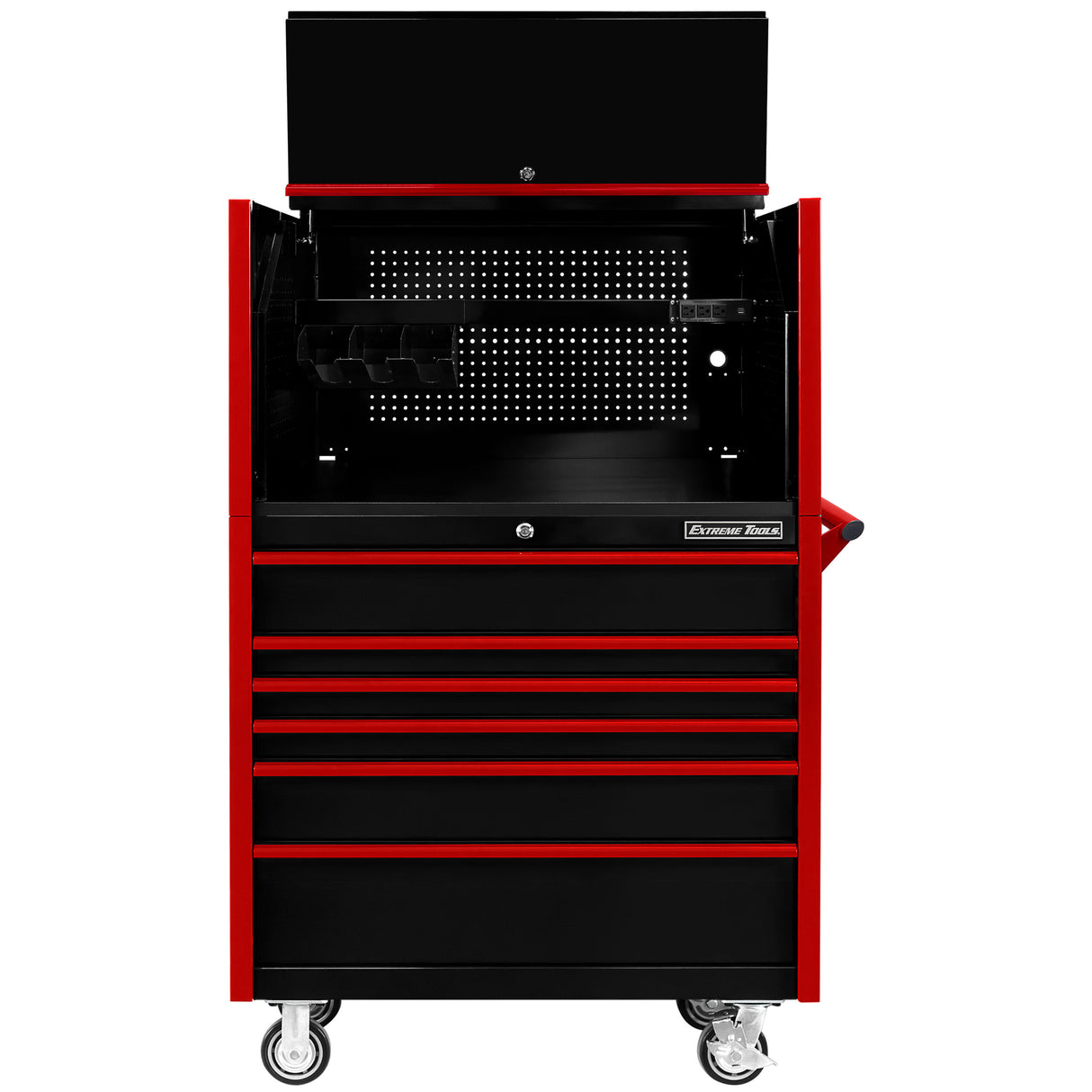 Extreme Tools® DX4107HR: 41″ Power Workstation and Roller Cabinet Combo