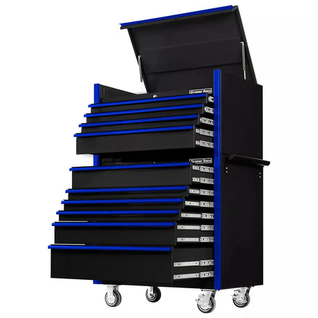 Extreme Tools DX Series 41"W x25"D 4 Drawer Top Chest & 6 Drawer Roller Cabinet Combo