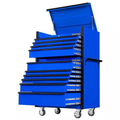 Extreme Tools DX Series 41"W x25"D 4 Drawer Top Chest & 6 Drawer Roller Cabinet Combo