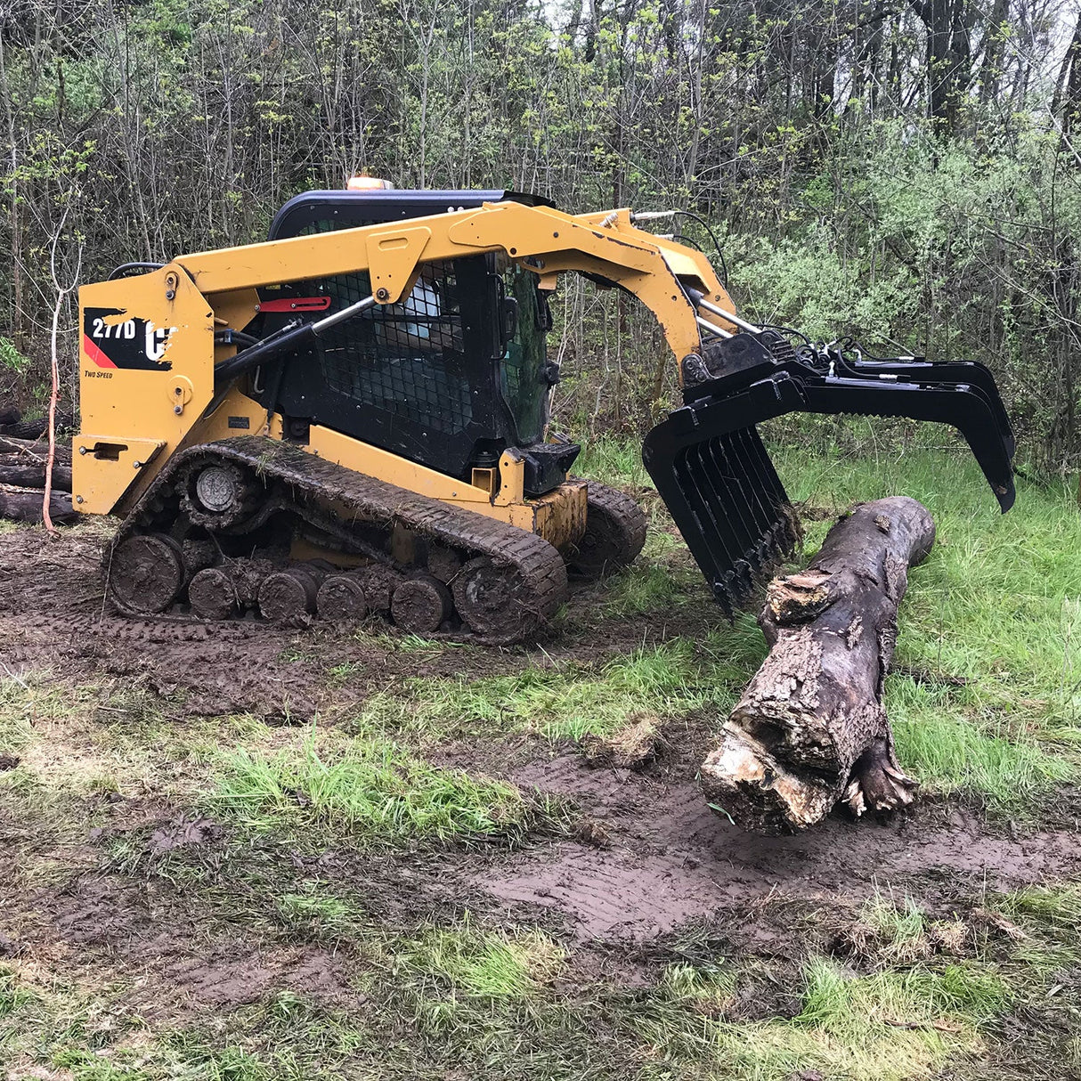 Vestil Skid Steer Grab Buckets