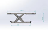 Katool Rolling Jack 5000 lbs Lifting Capacity RJ50 *Fits KT-4H110 lift and the KT-4H850*