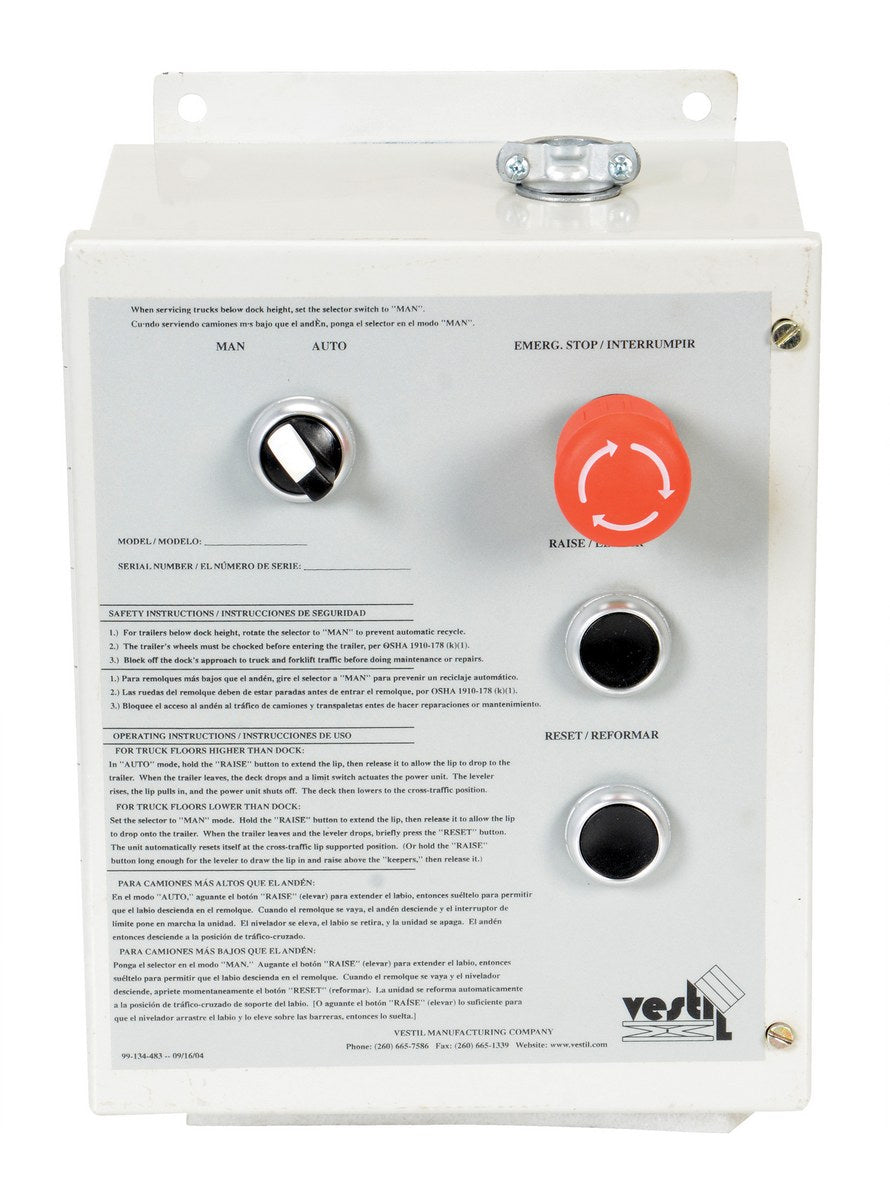 Vestil Electric Hydraulic Dock Levelers