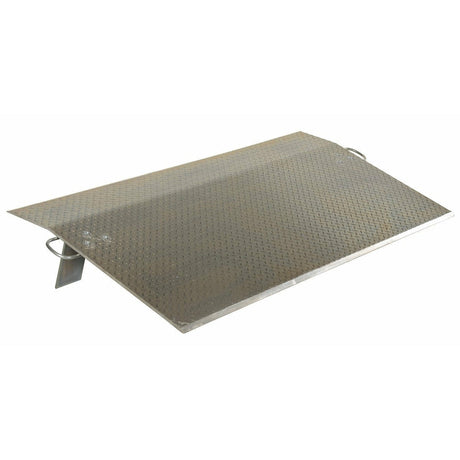 Vestil Aluminum Economizer Dock Plate 72 In. x 48 In. 1/2 In. Plate Thickness 5900 Lb. Capacity Silver- EH-7248