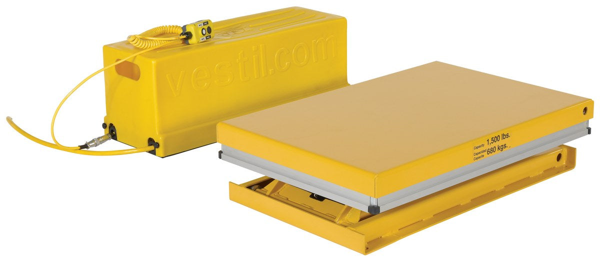 Vestil Work Station Electric Hydraulic Scissor Tables