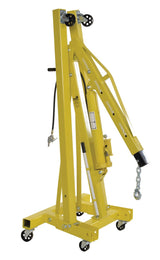 Vestil Air/Hand Pump Hydraulic Shop Crane