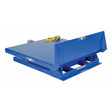 Vestil Steel Hinge Tilt Table 48 In. x 47.25 In. 4000 Lb. Capacity Blue-EHTT