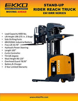 Ekko Stand-Up NA Reach Truck EK18RRL