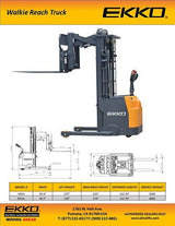 Ekko Walkie Reach Truck ER15