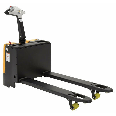 Vestil 48" Fork Electric Pallet Truck 25x48" with 3300 lb Cap and 7.8" Lift Ht - EPT-2547-30