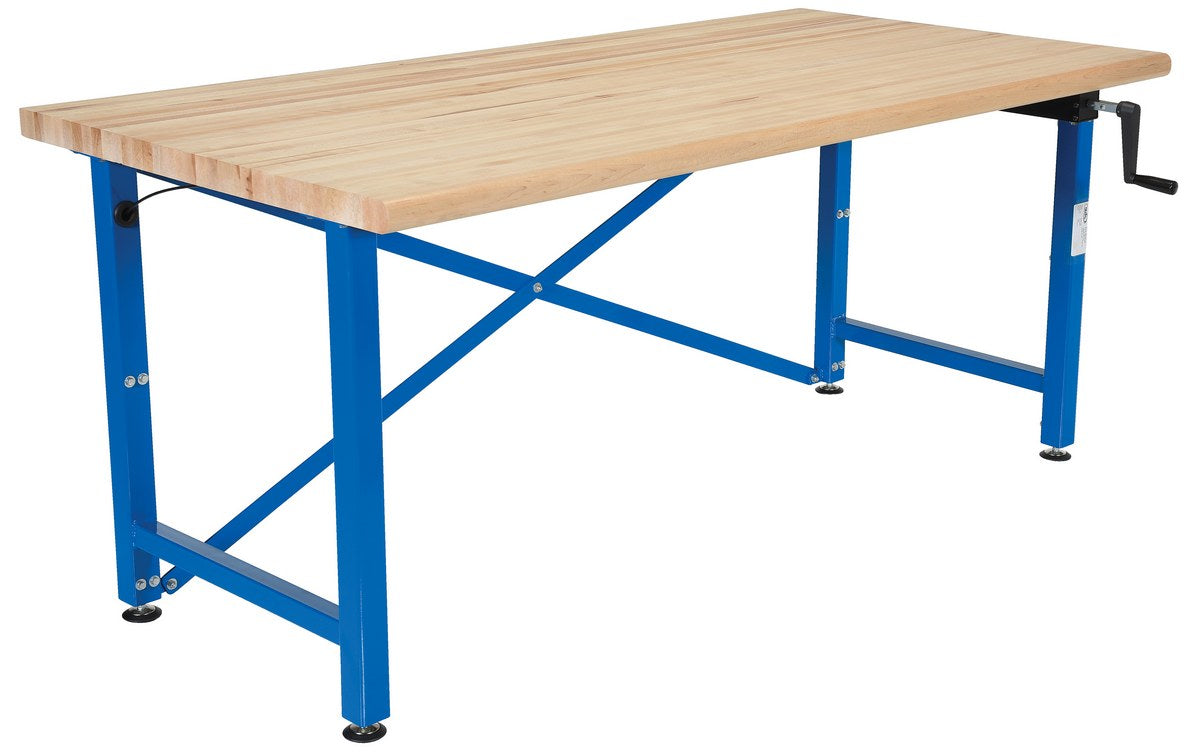 Vestil Manual Adjustable Ergonomic Work Benches