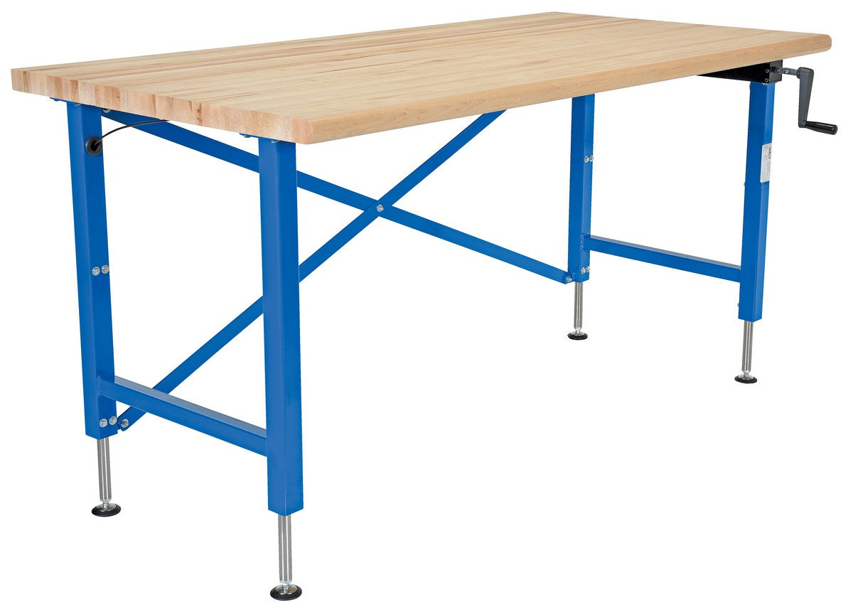 Vestil Manual Adjustable Ergonomic Work Benches
