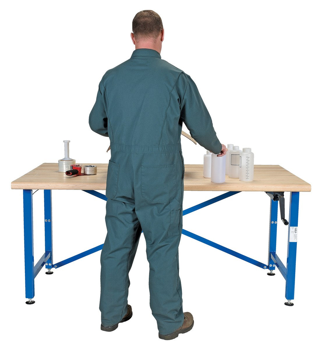 Vestil Manual Adjustable Ergonomic Work Benches