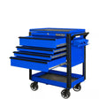 Extreme Tools EX Series 33" 4 Drawer Deluxe Tool Cart w/ Bumpers