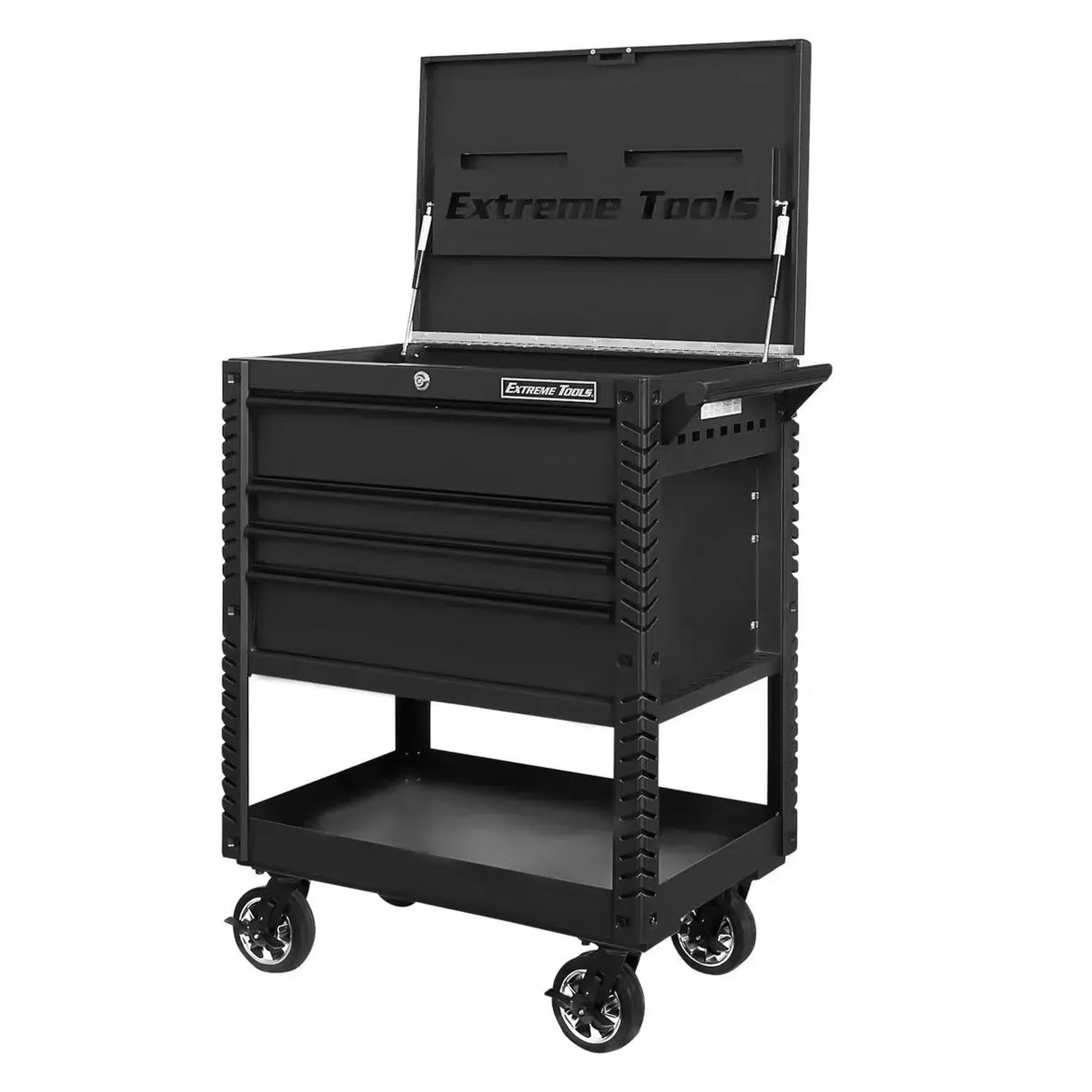 Extreme Tools EX Series 33" 4 Drawer Deluxe Tool Cart w/ Bumpers
