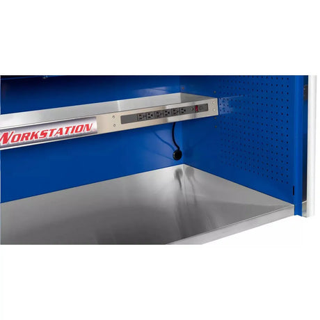 Extreme Tools EXQ Series 72"W x 30"D Professional Extreme Power Workstation Hutches