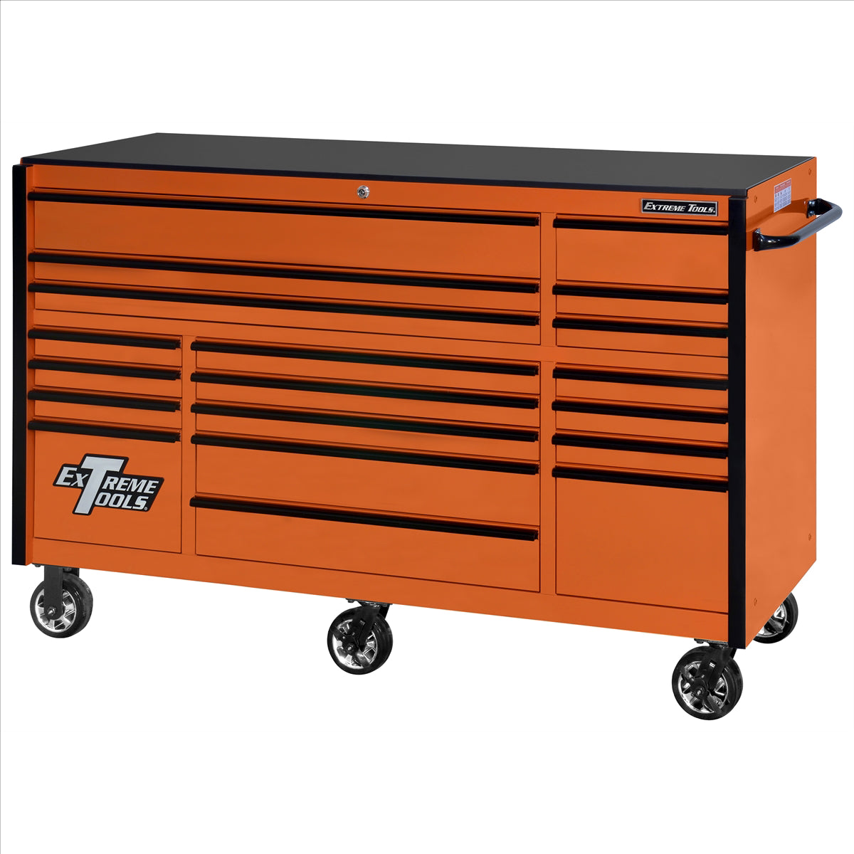 Extreme Tools Rx Series-Drawer Orange Black-Drawer EXTRX722519RCORBK-X
