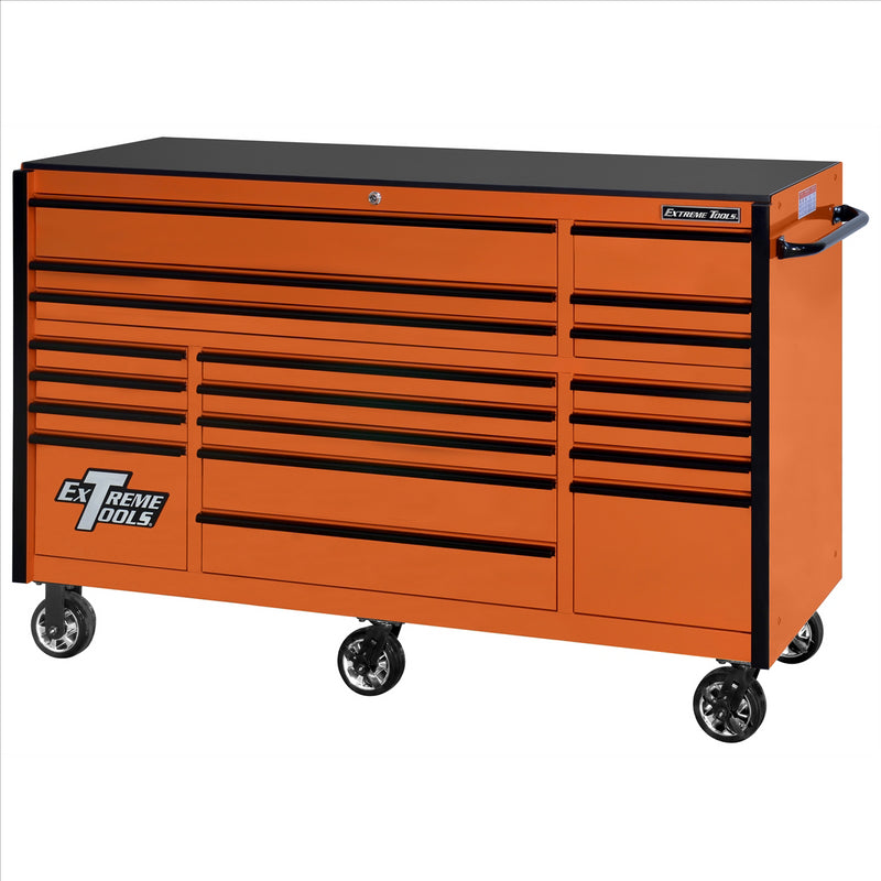 Extreme Tools Rx Series-Drawer Orange Black-Drawer EXTRX722519RCORBK-X