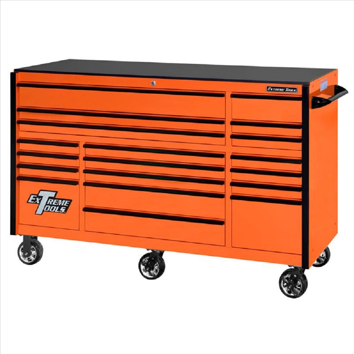 Extreme Tools Pro 72"W X 30"D 19 Drawer EXTRX723019RCORBK-250